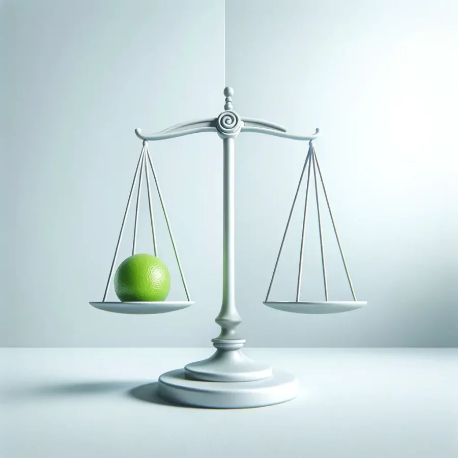 DALL·E 2024-01-17 13.18.14 - Create an ultra-modern and ultra-minimalistic image to represent the innovative mission of Lime Law. The background should be clean and almost empty,